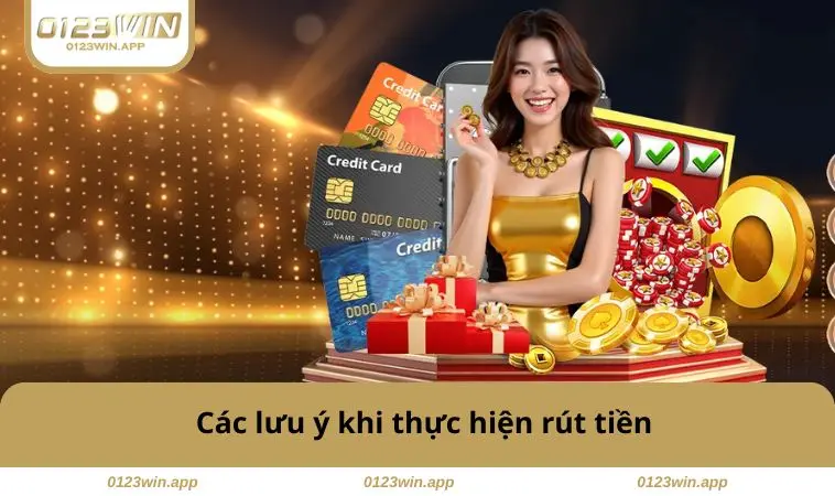 Rút Tiền 0123WIN 2 Các lưu ý khi thực hiện