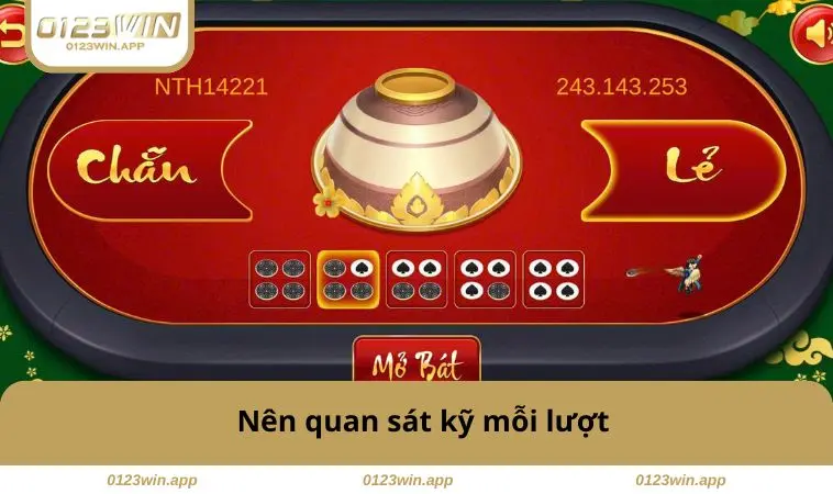 Cách Bắt Vị Xóc Đĩa Chuẩn - Bí Kíp Tăng Tỷ Lệ Thắng Mỗi Ván 1 Nên quan sát kỹ mỗi lượt