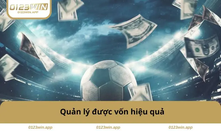 Quản lý được vốn hiệu quả