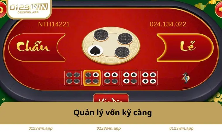 Cách Bắt Vị Xóc Đĩa Chuẩn - Bí Kíp Tăng Tỷ Lệ Thắng Mỗi Ván 2 Quản lý vốn kỹ càng